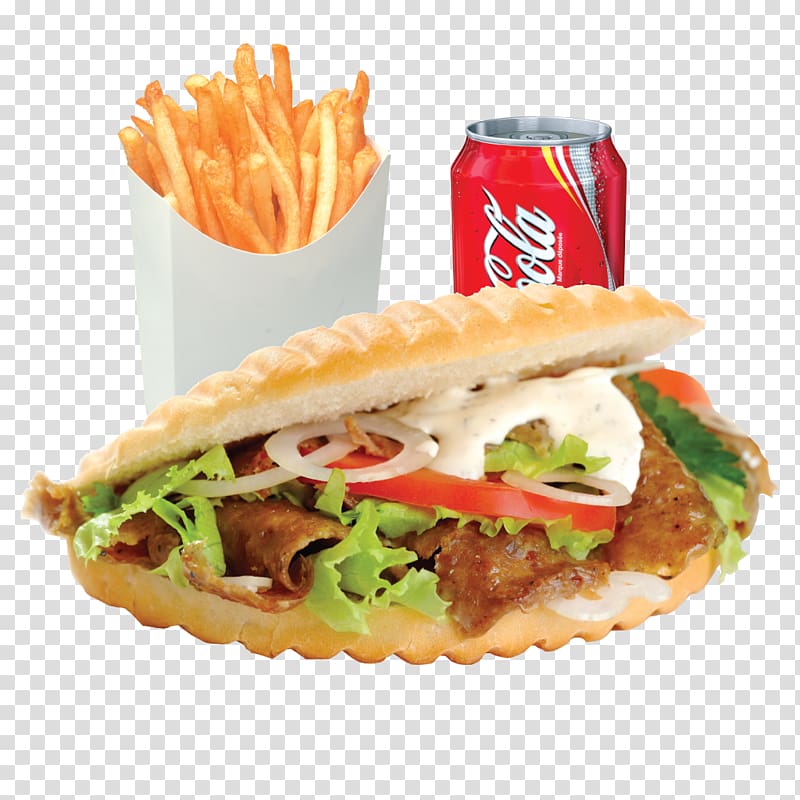 Doner kebab Gyro Pita French fries, kebab transparent background PNG clipart