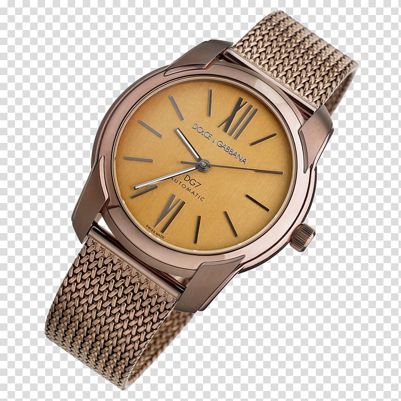 Watch strap Dolce & Gabbana Fashion, watch transparent background PNG clipart