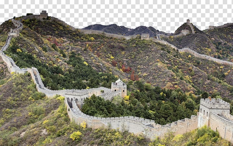 Great Wall of China Jinshanling , Great Wall of China site transparent background PNG clipart