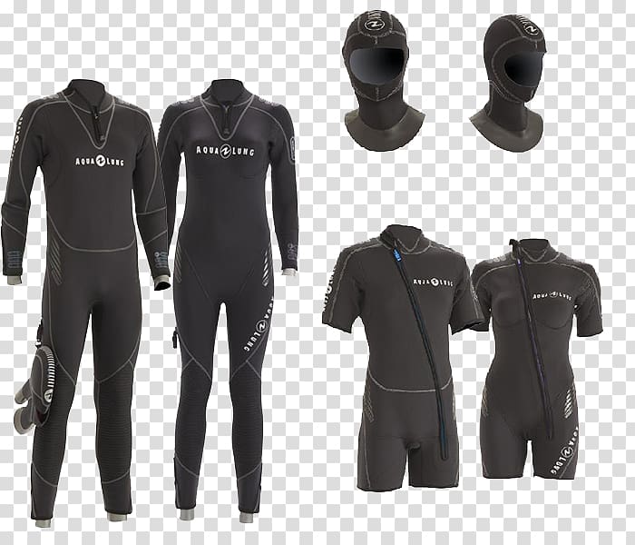 Wetsuit Scuba set Aqua Lung/La Spirotechnique Dry suit Diving suit, others transparent background PNG clipart
