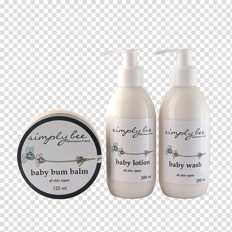 Simply Bee Lotion Cream Product Topical medication, baby bee lotion transparent background PNG clipart