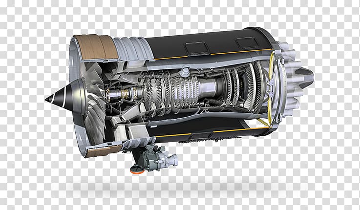 Rolls-Royce Holdings plc Airplane Aircraft Turbojet Airliner, Plane engine transparent background PNG clipart