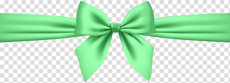 Pink , Green Bow transparent background PNG clipart