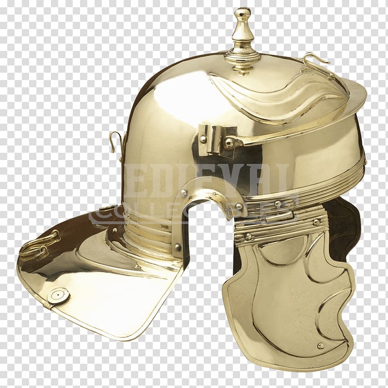Galea Imperial helmet Aquincum Gauls, Helmet transparent background PNG clipart