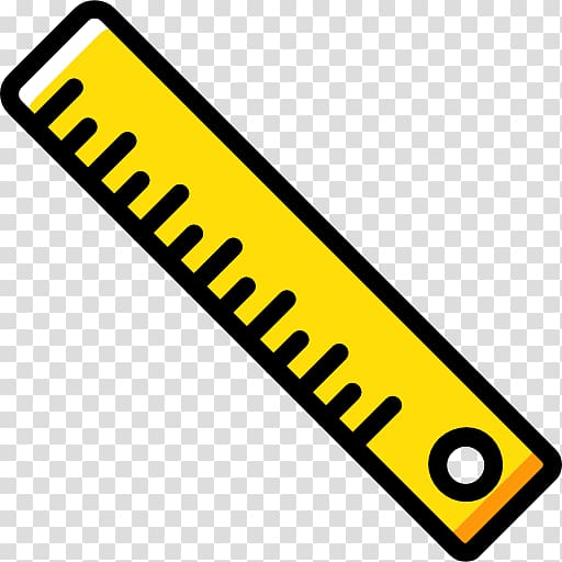Ruler Computer Icons, yellow ruler transparent background PNG clipart