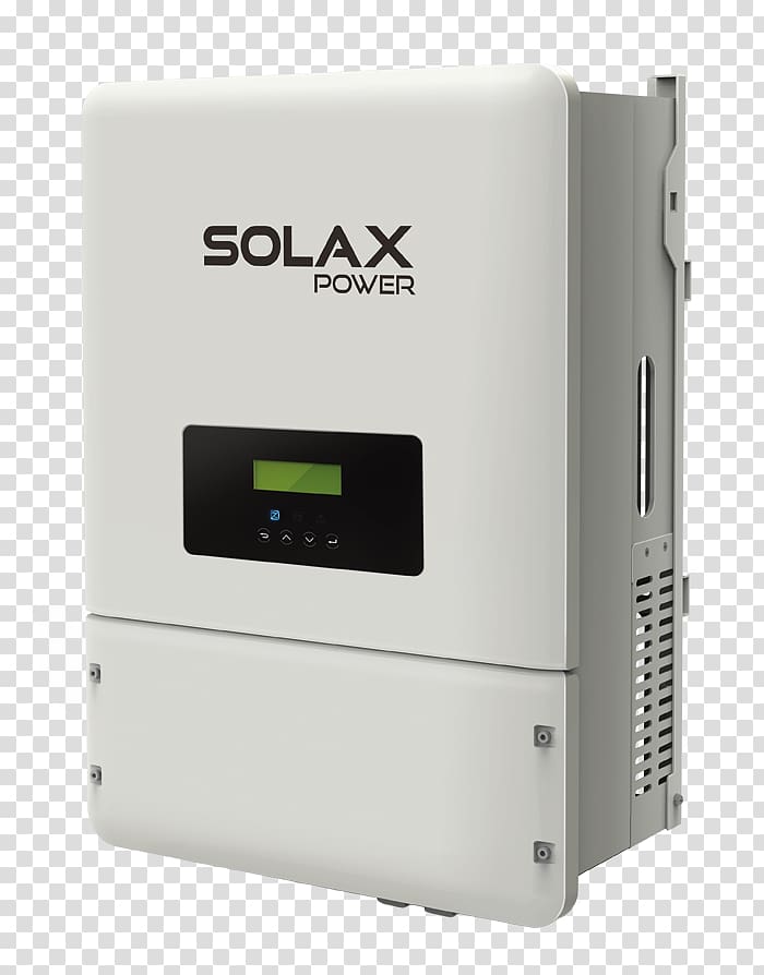 Power Inverters Three-phase electric power Solar inverter Intelligent hybrid inverter Solar power, solar energy storage liquid transparent background PNG clipart