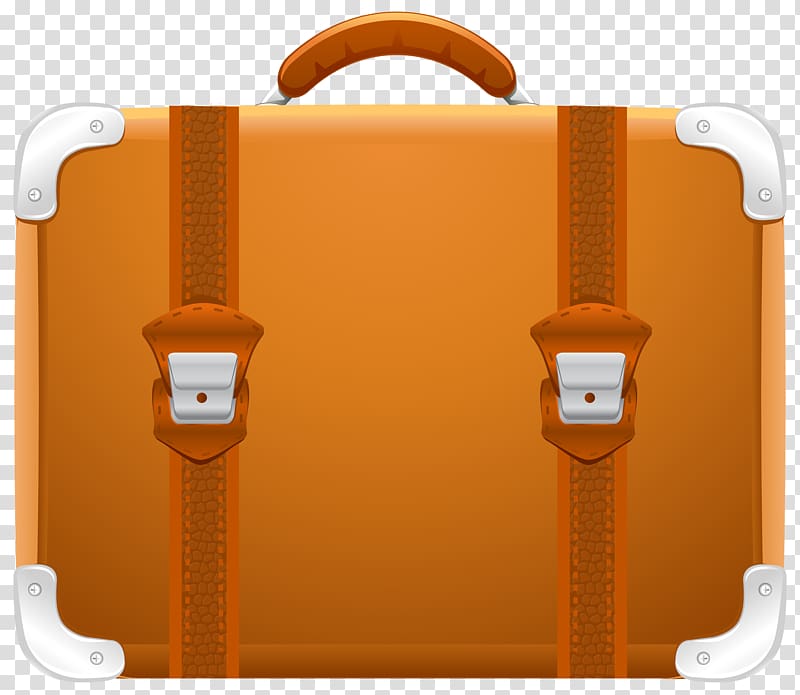 brown briefcase illustration, Suitcase Travel , Suitcase transparent background PNG clipart
