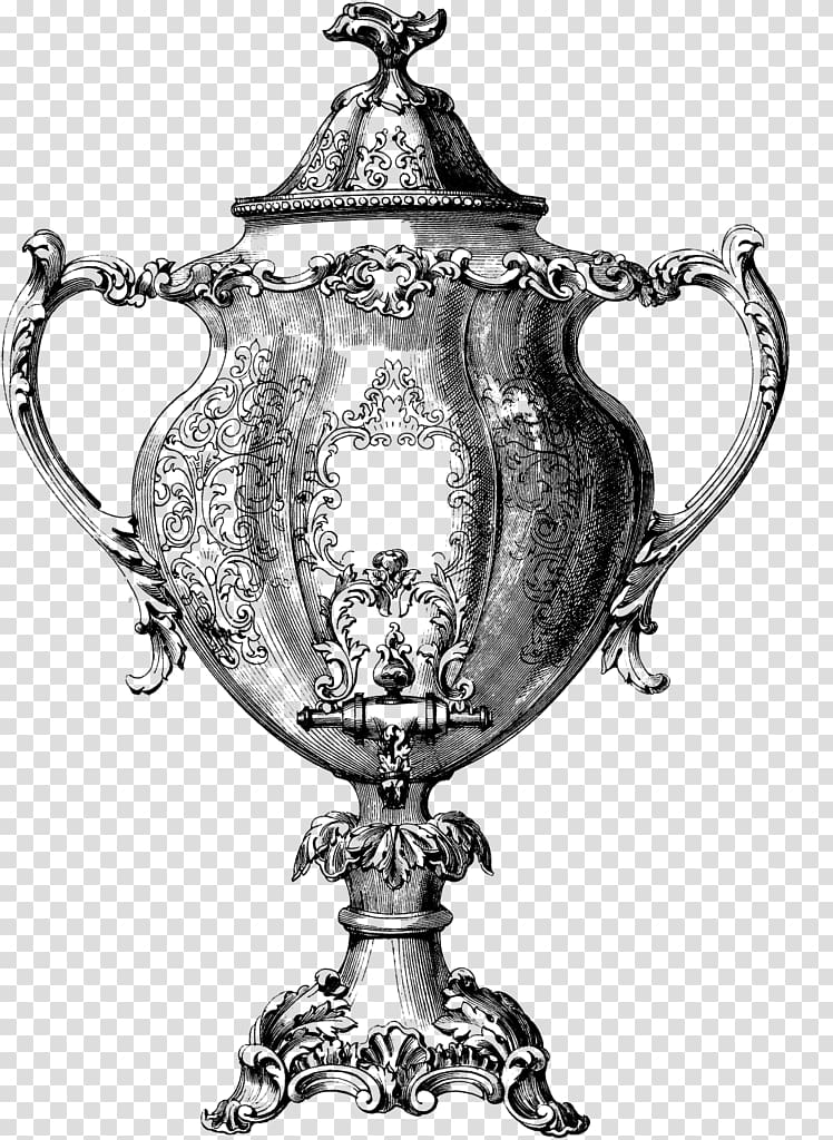 Vase Silver Urn Trophy Table-glass, vase transparent background PNG clipart