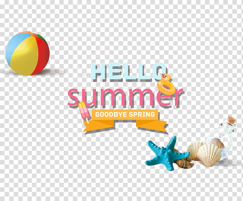 Beach Vacation, Hello summer transparent background PNG clipart