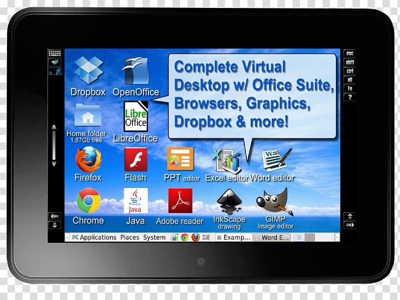 Kindle Fire HD Fire HDX Android LibreOffice, android transparent background PNG clipart
