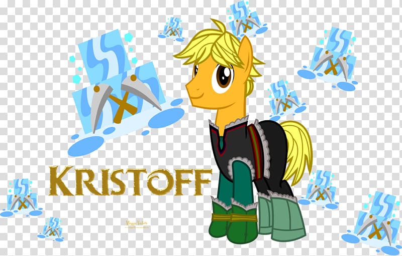 Pony Kristoff Anna Elsa Fan art, anna transparent background PNG clipart