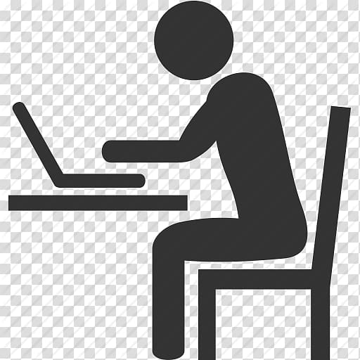 human sitting using laptop illustration, Computer Icons Laptop iPhone World Wide Web Business, Icon Computer User transparent background PNG clipart