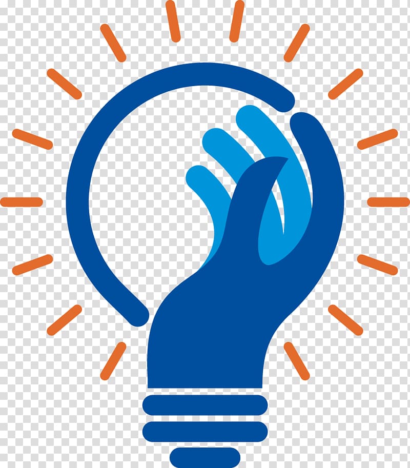 blue hand and light bulb illustration, Innovation competition Business Social innovation Marketing, innovation transparent background PNG clipart