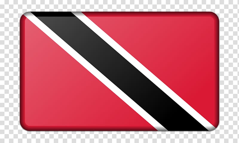 Flag of Trinidad and Tobago, spanduk transparent background PNG clipart