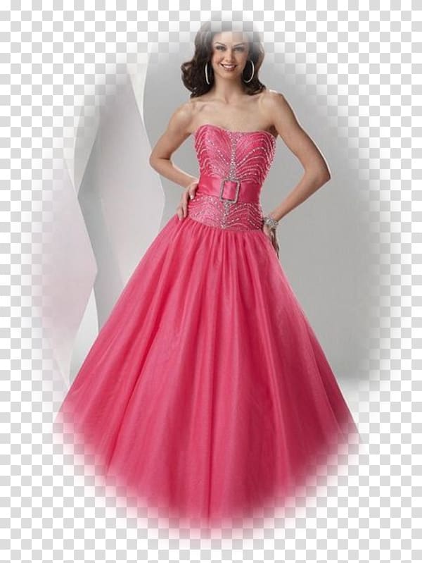 Ball gown Wedding dress Evening gown, dress transparent background PNG clipart