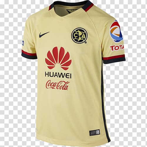 Club América T-shirt Hoodie Jersey, soccer jersey transparent background PNG clipart