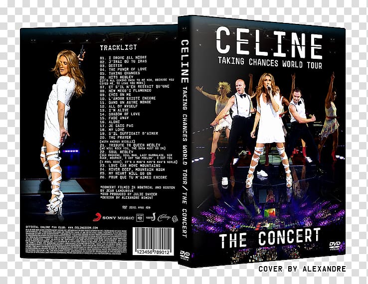 Taking Chances World Tour: The Concert Hoot DVD English, Blond Ambition World Tour Live transparent background PNG clipart