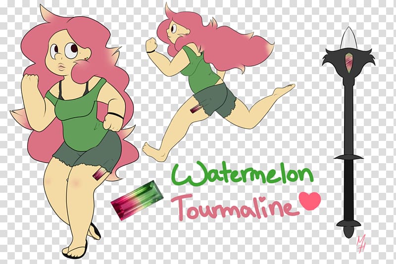 Tourmaline Gemstone Watermelon Quartz , Tourmaline Gemstone transparent background PNG clipart