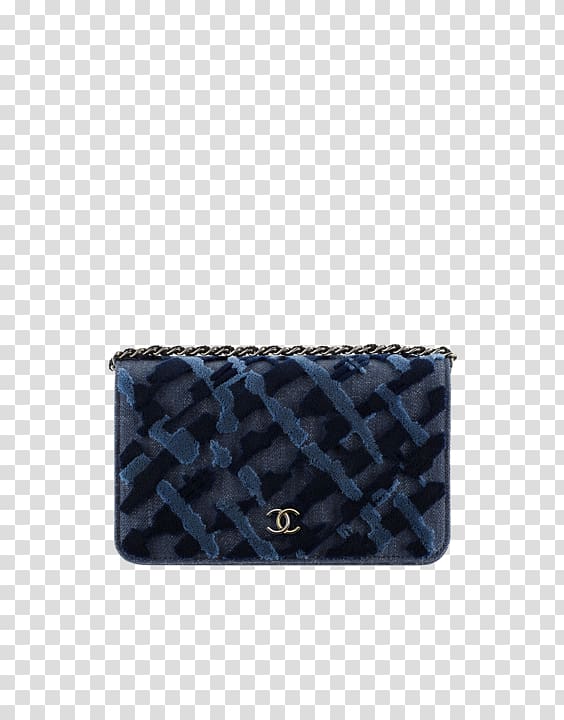 Chanel Wallet Handbag Denim, denim transparent background PNG clipart