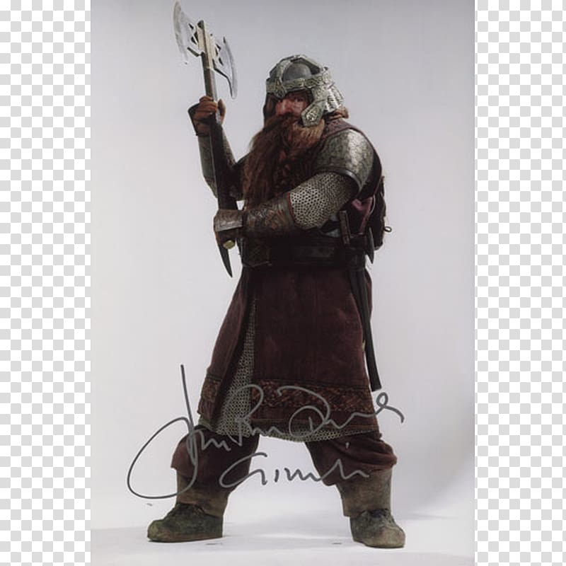 Gimli The Lord of the Rings Figurine Actor FedCon, others transparent background PNG clipart