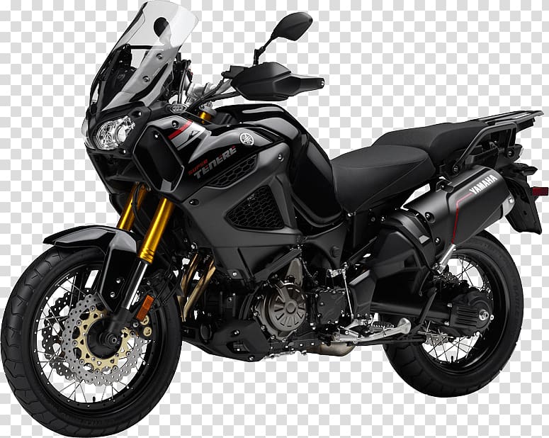 Yamaha XT1200Z Super Ténéré Yamaha Motor Company Touring motorcycle, motorcycle transparent background PNG clipart