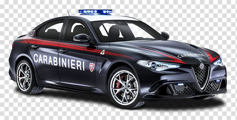 2017 Alfa Romeo Giulia Alfa Romeo Giulietta Carabinieri, Policia transparent background PNG clipart