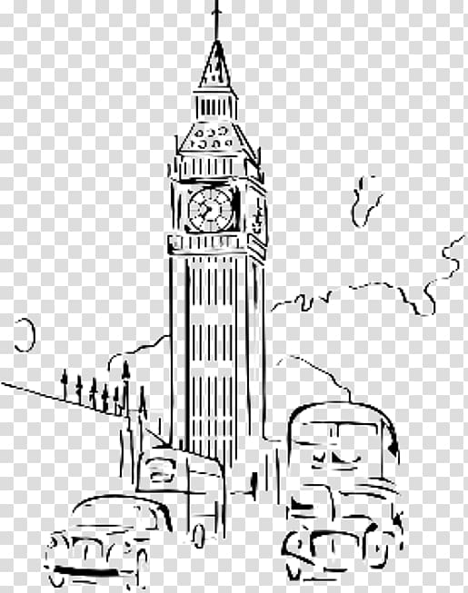 A tall big ben showing correct time at 8'o clock , vector, color drawing or  illustration Stock Vector Image & Art - Alamy