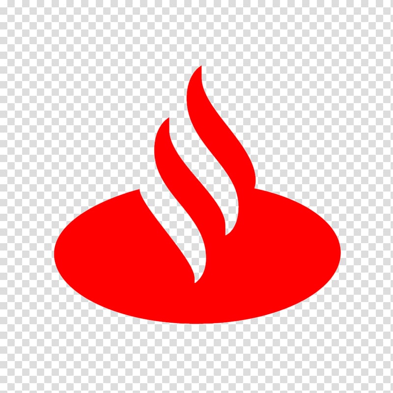 Santander Group Santander Bank Santander Consumer Bank Finance, Wave Goodbye transparent background PNG clipart