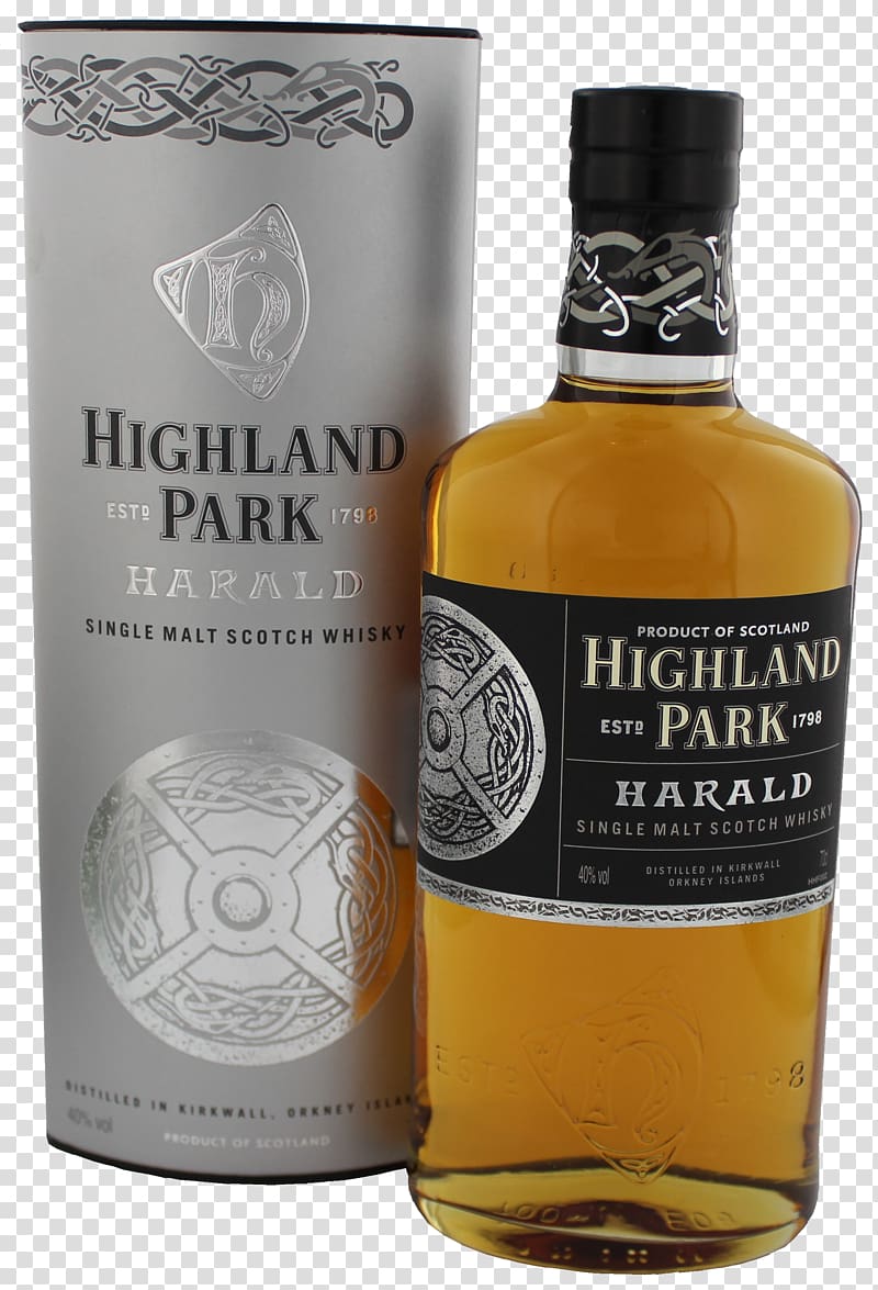 Single malt whisky Highland Park distillery Scotch whisky Whiskey Liqueur, glass transparent background PNG clipart