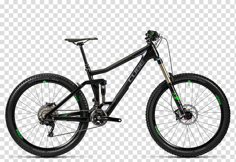 Mountain bike Rocky Mountain Bicycles Enduro Cube Bikes, all out transparent background PNG clipart