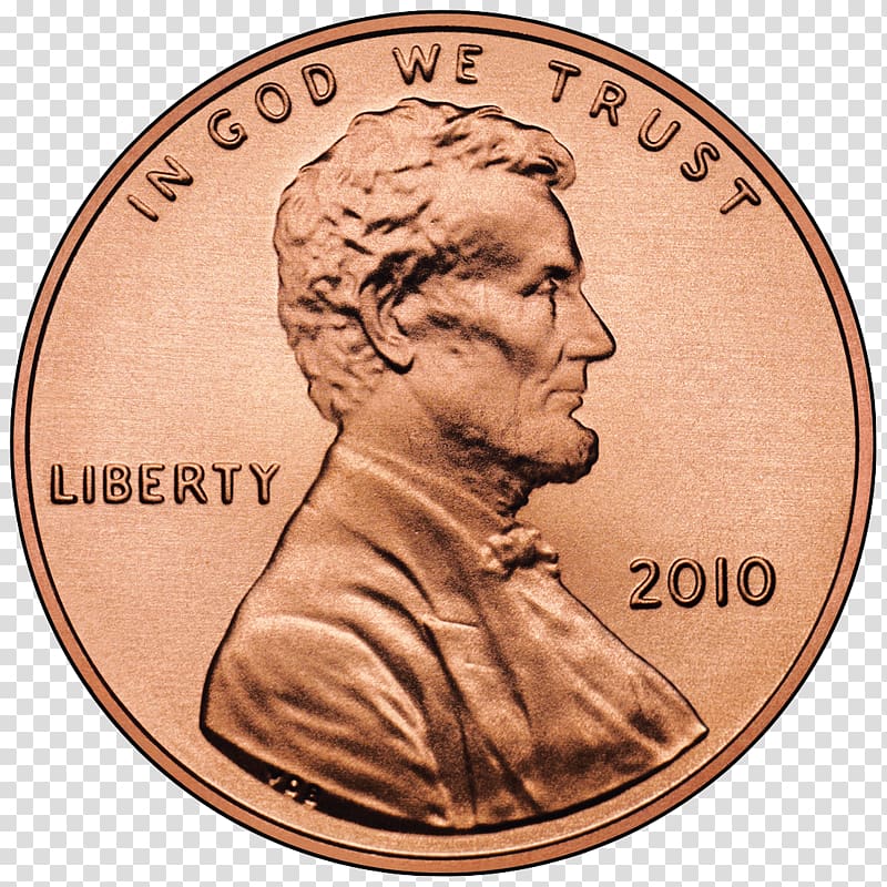 United States Penny Lincoln cent Coin Nickel, coin stack transparent background PNG clipart