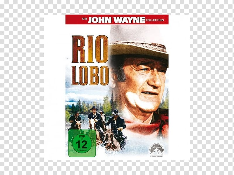 Rio Lobo John Wayne YouTube DVD Western, youtube transparent background PNG clipart