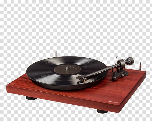 Phonograph record Crosley Nomad CR6232A Mahogany, others transparent background PNG clipart
