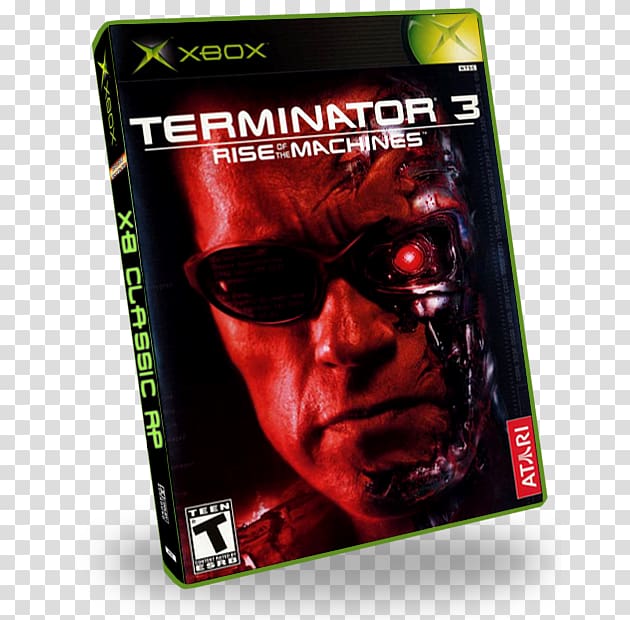 Xbox 360 Terminator 3: Rise of the Machines PlayStation 2 Terminator 3: The Redemption Terminator Salvation, Terminator 3 Rise Of The Machines transparent background PNG clipart