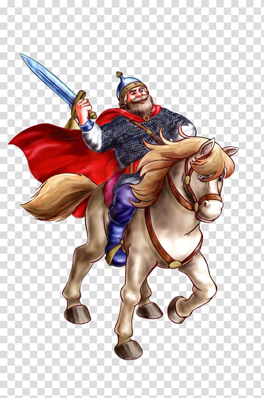 Knight Ilya Muromets, Foreign Knight transparent background PNG clipart