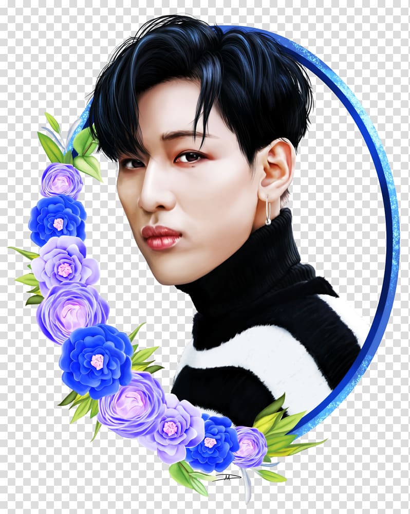 GOT7 JYP Entertainment Art Portrait K-pop, Anime Watercolor transparent background PNG clipart