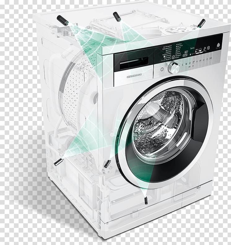 Washing Machines Laundry Clothes dryer Textile, sense of technology transparent background PNG clipart