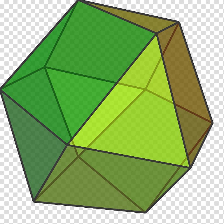 Cuboctahedron Cube Archimedean solid Polyhedron Solid geometry, cube transparent background PNG clipart