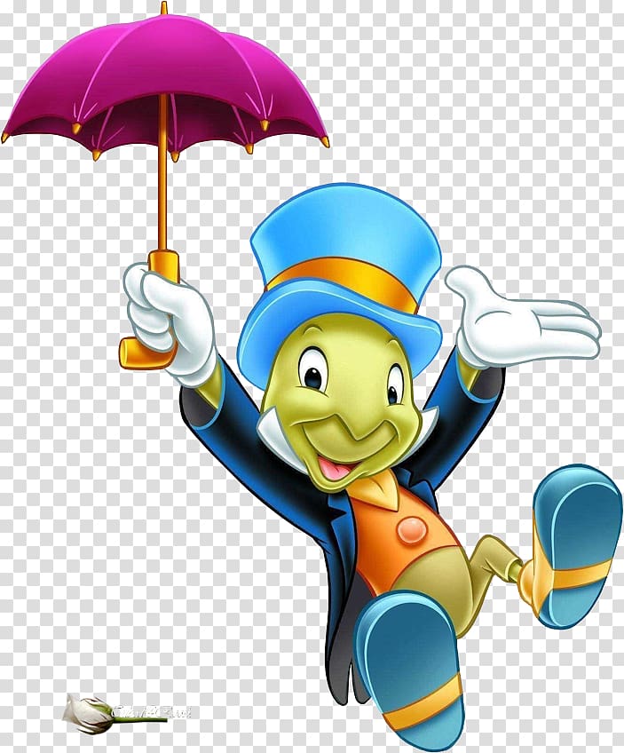 Jiminy Cricket The Talking Crickett The Adventures of Pinocchio Geppetto YouTube, characteristic transparent background PNG clipart