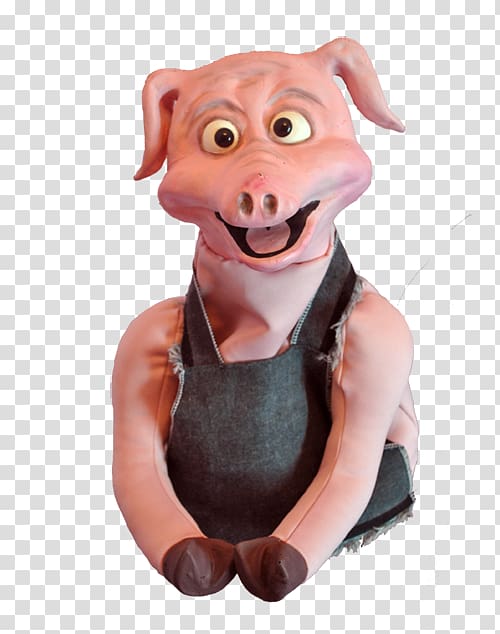Pig Puppet Ventriloquism Paul Zerdin Doll, pig transparent background PNG clipart