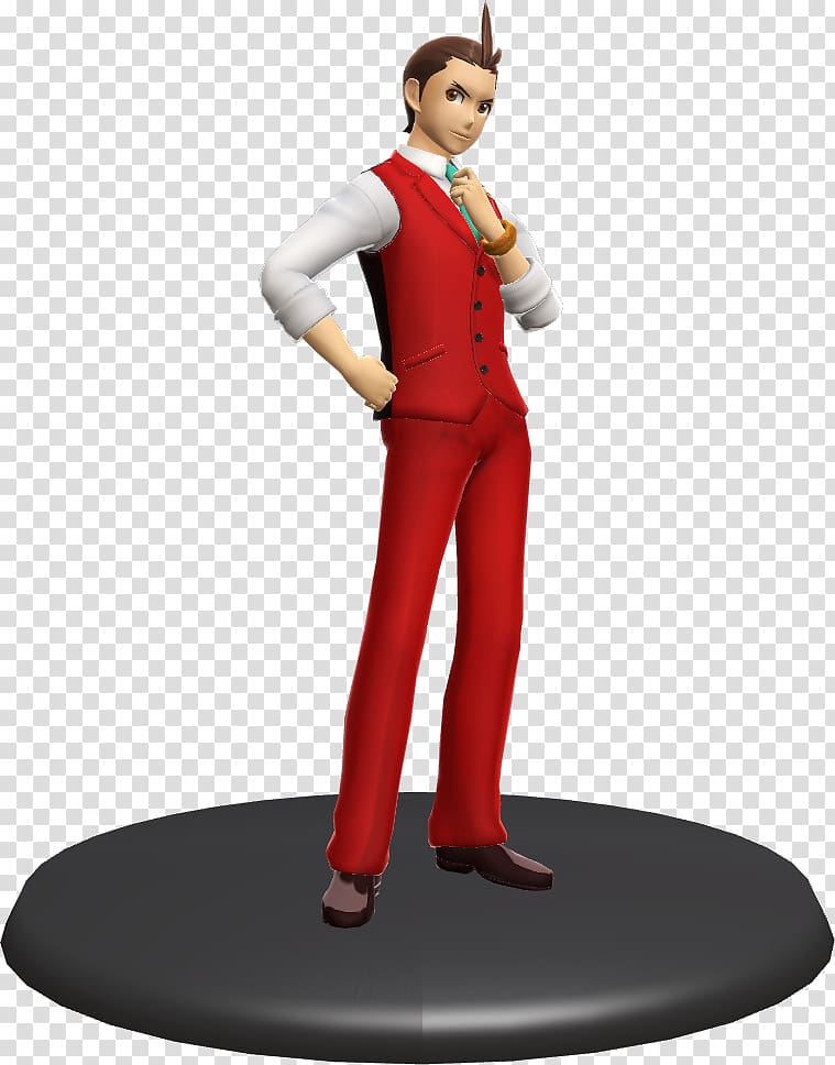 Figurine Action & Toy Figures Character Action fiction, Apollo Justice: Ace Attorney transparent background PNG clipart