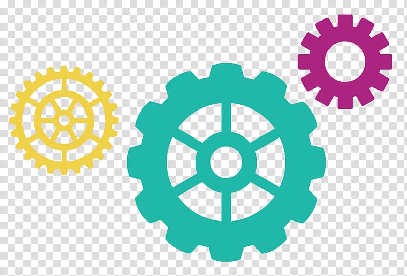 Paper Gear, gears transparent background PNG clipart