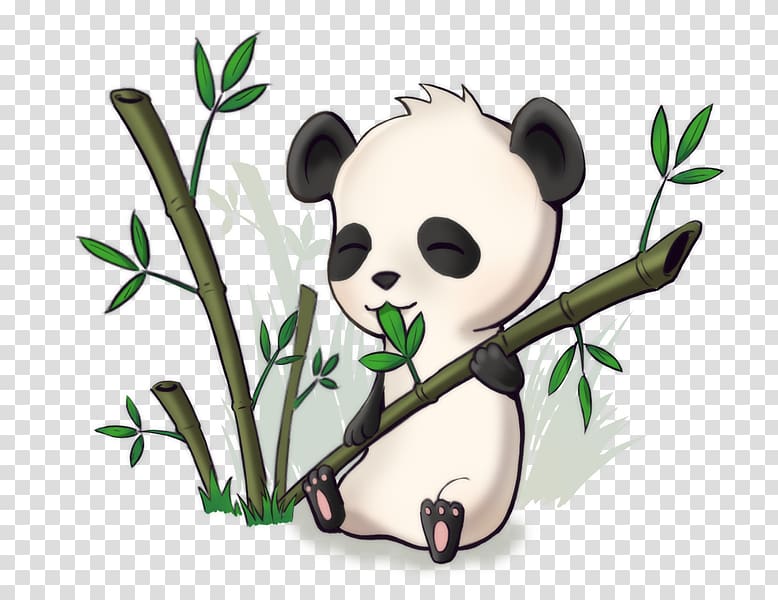 Giant panda Chibi Drawing , Chibi Panda transparent background PNG clipart