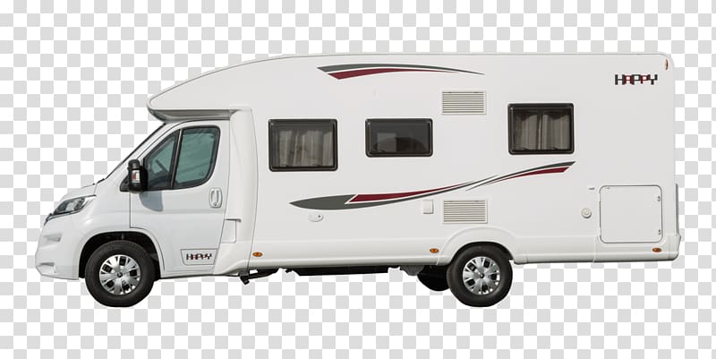 Compact van Campervans Caravan Vehicle, Happy Camper transparent background PNG clipart