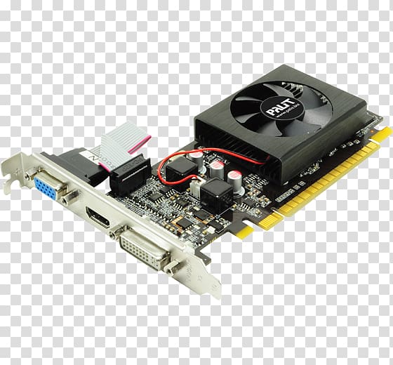 Graphics Cards & Video Adapters GeForce PCI Express Digital Visual Interface DMS-59, nvidia transparent background PNG clipart
