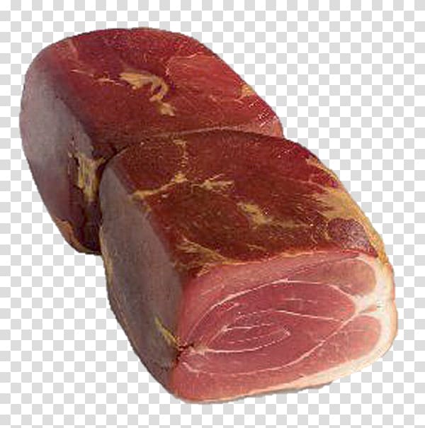 Ham Capocollo Venison Bacon Cecina, ham transparent background PNG clipart