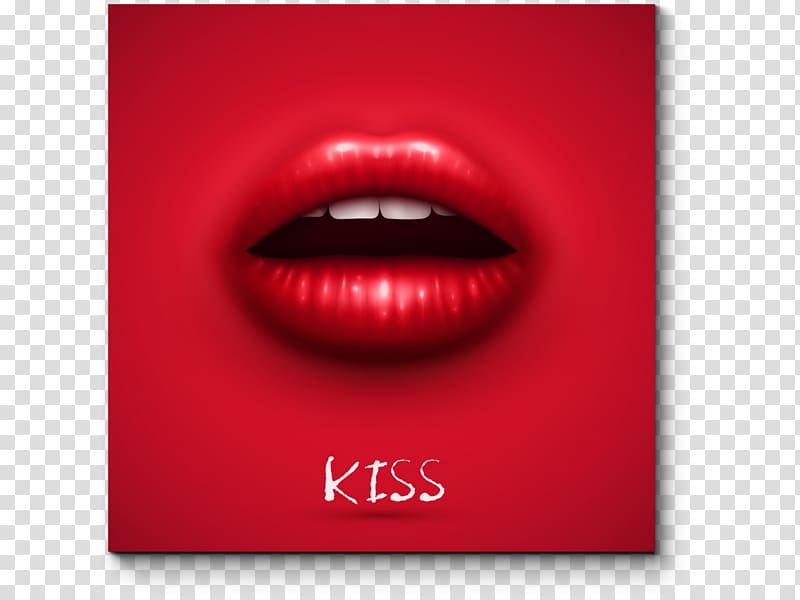 Lip Vocal house Mat Human voice, Kiss Lips transparent background PNG clipart