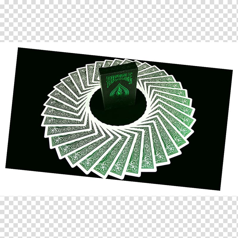 Bicycle Playing Cards Emerald Green, Playing Cards Museum transparent background PNG clipart