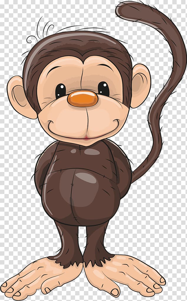 Cartoon Monkey , monkey transparent background PNG clipart