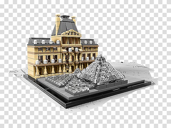 Musée du Louvre Pavillon de l’Horloge Amazon.com Lego Architecture, toy transparent background PNG clipart